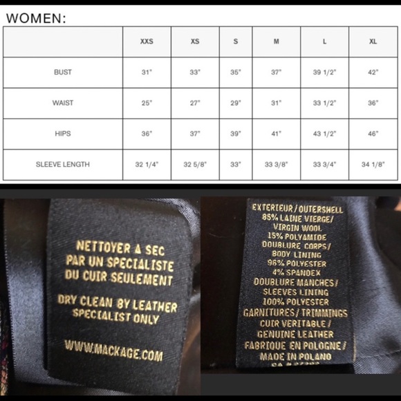 Mackage Winter Wool Tweed Coat - Picture 4 of 4